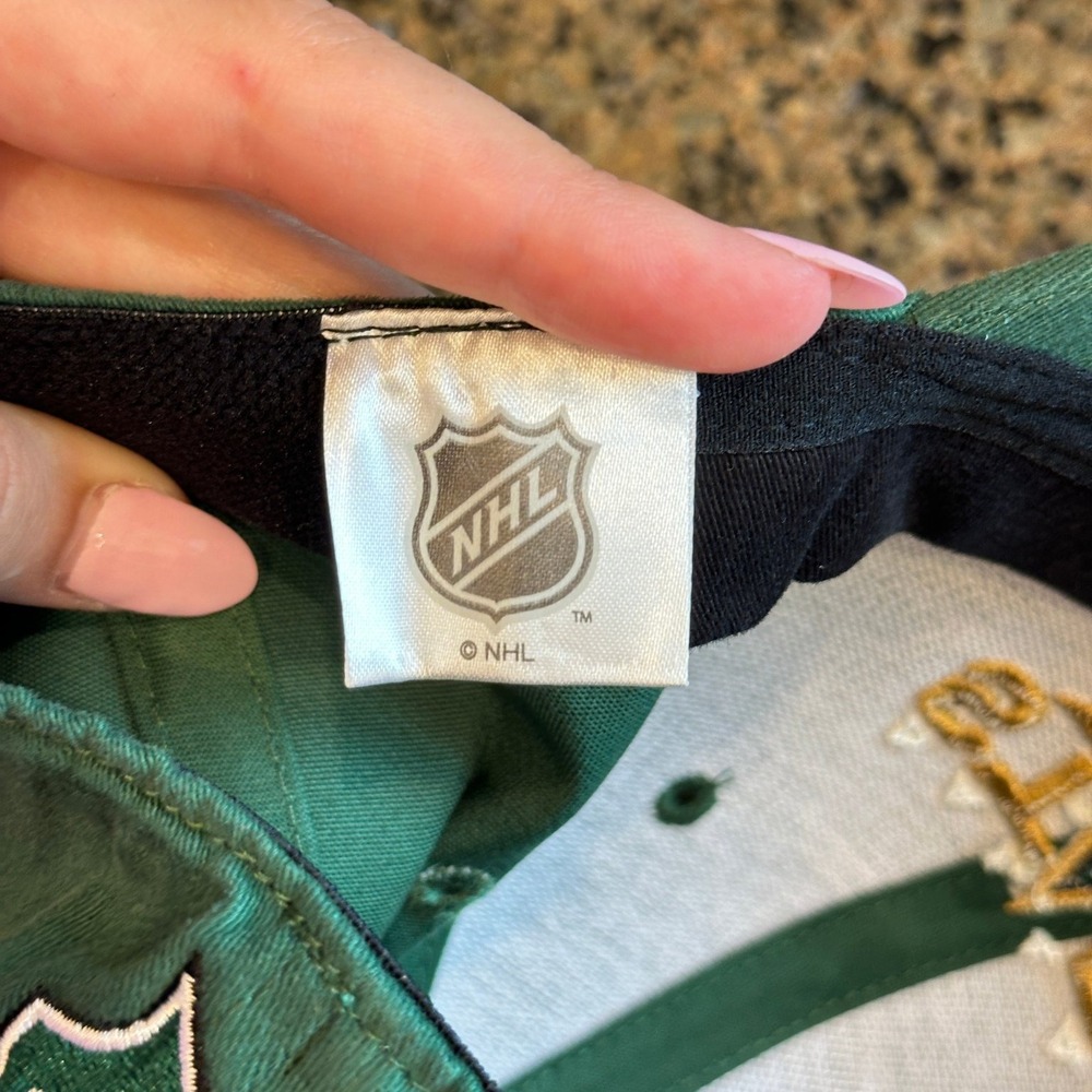 Vtg Dallas Stars Hat NHL Hockey Rules Stars Sensation Dead Stock New - Picture 11 of 12